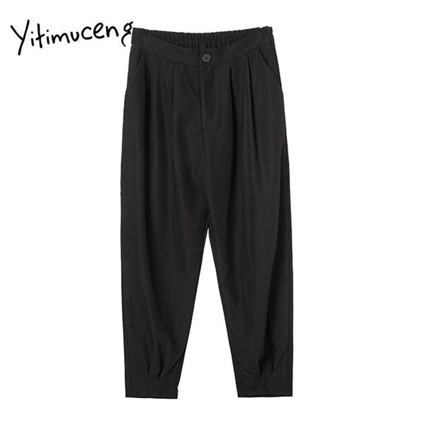 yitimoky 2021 fall winter office ladies pencil suit pants vintage streetwear women elastic high waist plus size pants for women, Black;white
yitimoky 2021 fall winter office ladies pencil suit pants vintage streetwear women elastic high waist plus size pants for women, Black;white