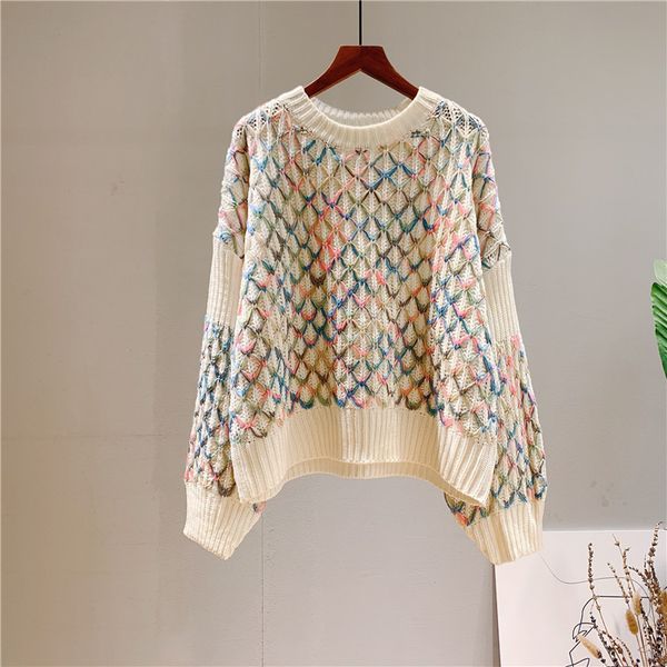 2021 new autumn knitted long sleeve women warm and pullovers winter sweater tricot pull femme b7me, White
2021 new autumn knitted long sleeve women warm and pullovers winter sweater tricot pull femme b7me, White