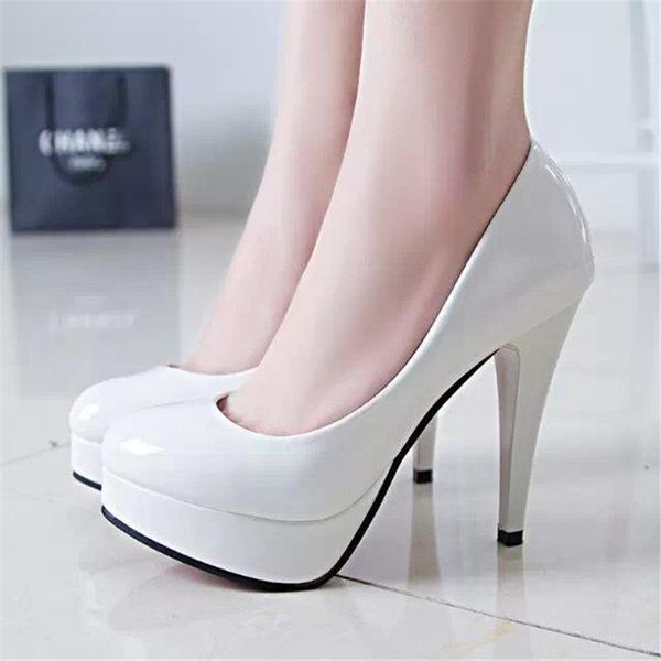 high heels shoes women white wedding shoes thick high heels fashion party pumps footwear yellow red big size 9 41 42, Black
high heels shoes women white wedding shoes thick high heels fashion party pumps footwear yellow red big size 9 41 42, Black