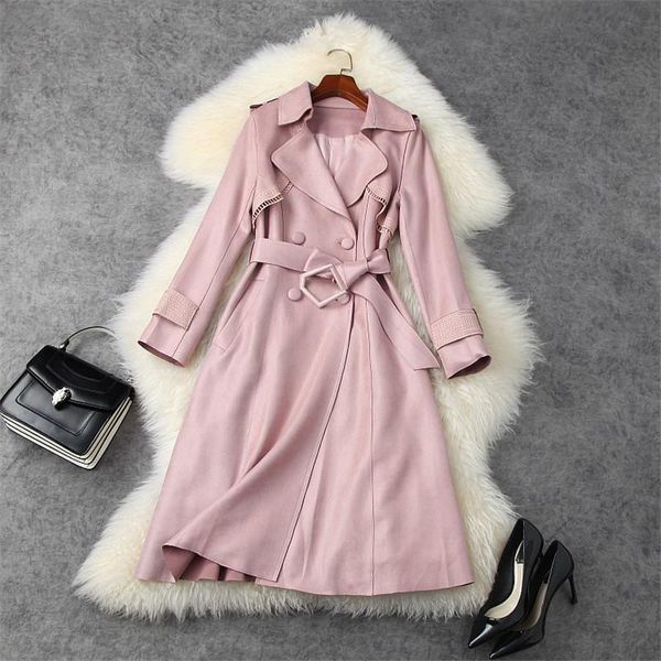autumn winter trench coat for women 2021 new designers turn down collar long suede leather windbreaker elegant lady outerwear, Tan;black
autumn winter trench coat for women 2021 new designers turn down collar long suede leather windbreaker elegant lady outerwear, Tan;black