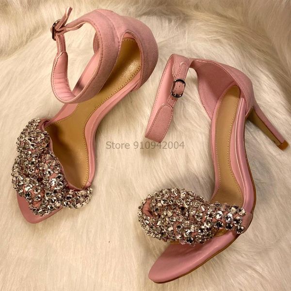 sandals pink lovely lady wedding party dress stiletto high heels shoes thin crstal knot woman, Black
sandals pink lovely lady wedding party dress stiletto high heels shoes thin crstal knot woman, Black