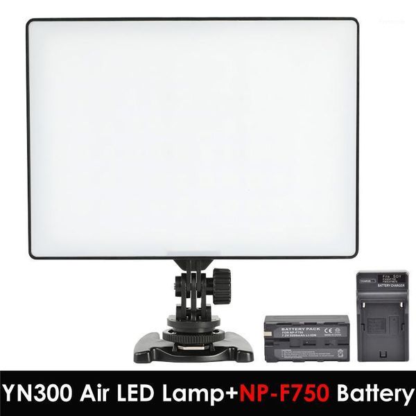 yongnuo yn300 yn-300 air led camera video light 3200k-5500k with np-f750 battery + charger for dslr & camcorder1
yongnuo yn300 yn-300 air led camera video light 3200k-5500k with np-f750 battery + charger for dslr & camcorder1