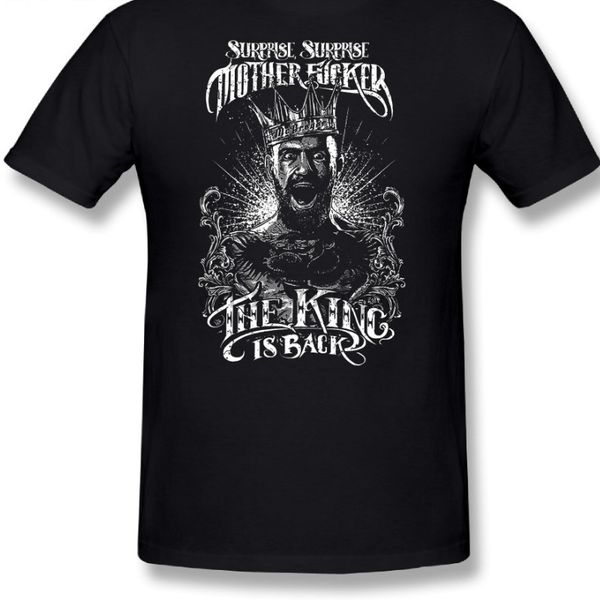 plus size surprise the king is back conor mcgregor t shirt printing man tee shirt ment shirt vintage printing sport hooded sweatshirt hoodie
plus size surprise the king is back conor mcgregor t shirt printing man tee shirt ment shirt vintage printing sport hooded sweatshirt hoodie