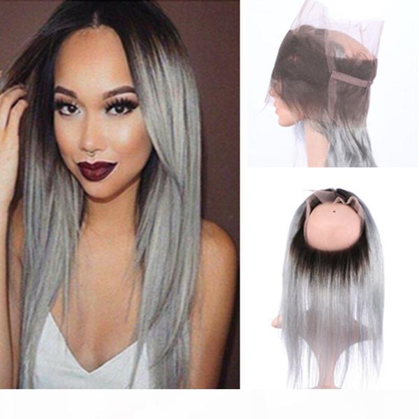 silver grey 360 lace band frontal ombre 1b grey malaysian straight pre plucked 360 lace frontal closure dark roots grey virgin hair, Black;brown
silver grey 360 lace band frontal ombre 1b grey malaysian straight pre plucked 360 lace frontal closure dark roots grey virgin hair, Black;brown