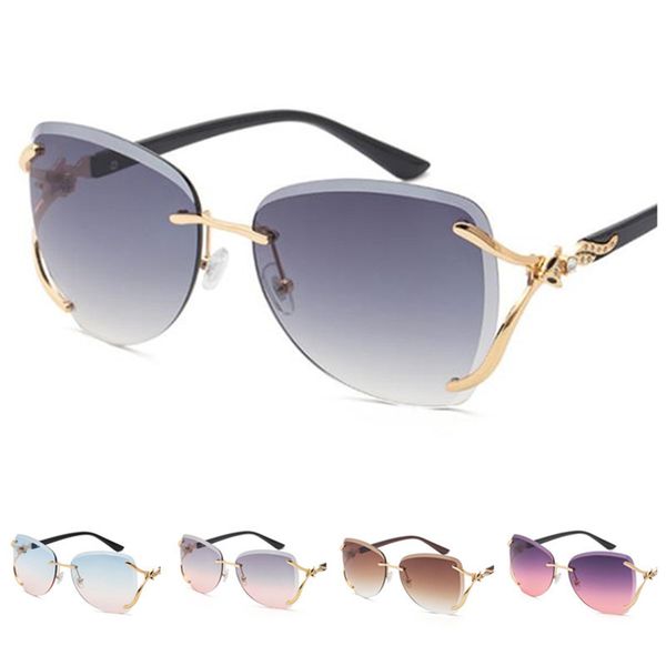 fashion women sunglasses rimless temperament sun glasses gradient goggles anti-uv spectacles fox head eyeglasses ornamenta a, White;black
fashion women sunglasses rimless temperament sun glasses gradient goggles anti-uv spectacles fox head eyeglasses ornamenta a, White;black