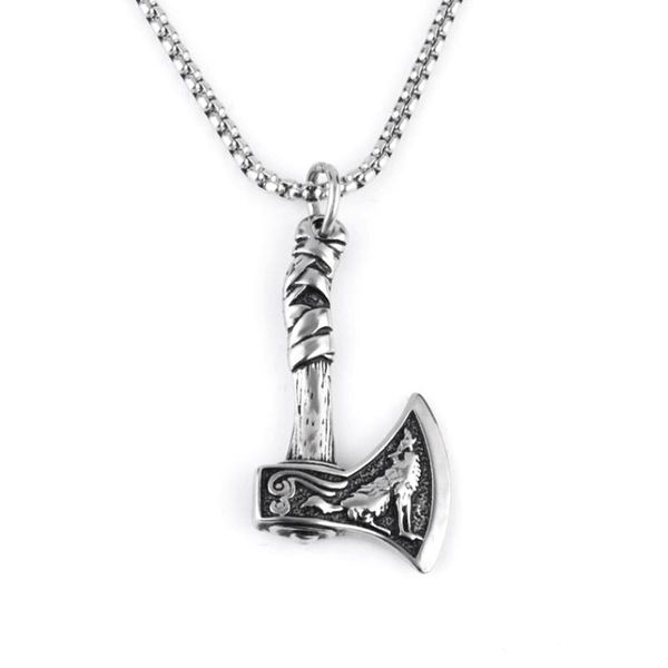 noter 2020 trendy axe necklace men hiphop rock viking pendant necklace punk man accessories link chain vintage jewelry, Silver
noter 2020 trendy axe necklace men hiphop rock viking pendant necklace punk man accessories link chain vintage jewelry, Silver