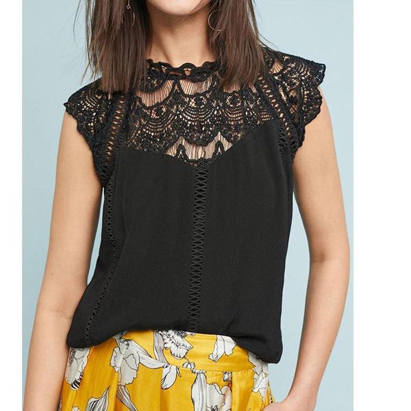 women and blouses shirts solid lace chiffon sleeveless hollow blouse shirt woman blouses blusas mujer de moda 2021 new, White
women and blouses shirts solid lace chiffon sleeveless hollow blouse shirt woman blouses blusas mujer de moda 2021 new, White
