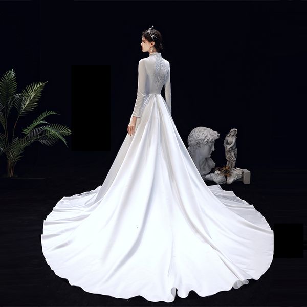 2021 new wedding dress lace satin from vintage dressed as a bride jxqm, Blue;red
2021 new wedding dress lace satin from vintage dressed as a bride jxqm, Blue;red
