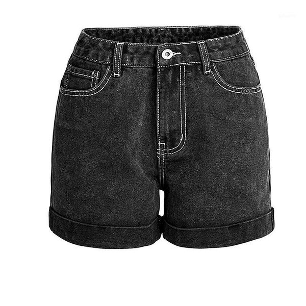 high waist denim shorts for women stretch casual basic jeans shorts plus size summer spring female 3xl k9071, White;black
high waist denim shorts for women stretch casual basic jeans shorts plus size summer spring female 3xl k9071, White;black