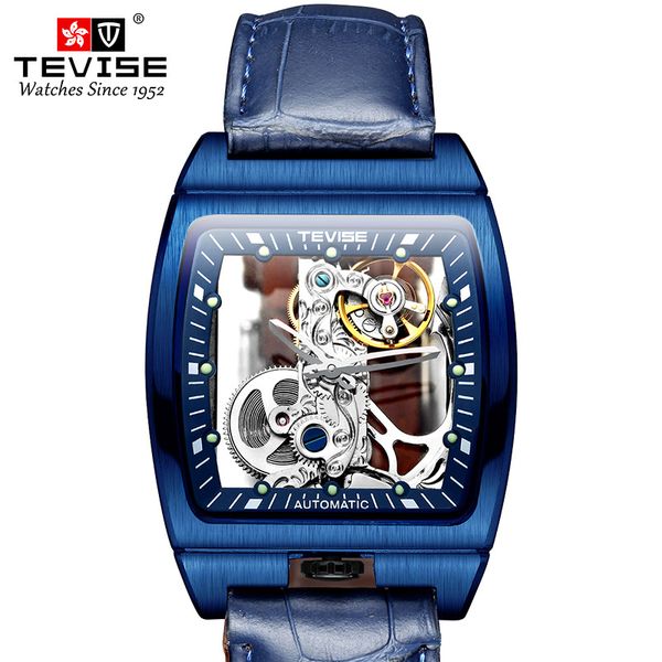 2020 tevise luxury transparent automatic watches mens leather strap mechanical wristwatch relogio masculino, Slivery;brown
2020 tevise luxury transparent automatic watches mens leather strap mechanical wristwatch relogio masculino, Slivery;brown