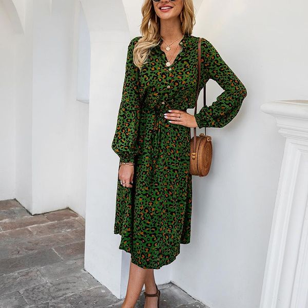leopard print dress women spring summer long beach dress loose long sleeve v-neck a-line cotton party vestidos de fiesta, Black;gray
leopard print dress women spring summer long beach dress loose long sleeve v-neck a-line cotton party vestidos de fiesta, Black;gray