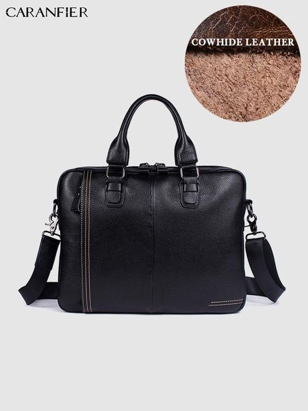 briefcases caranfier mens business classic bags genuine cowhide leather lapcomputer solid handbags travel luxury tote1
briefcases caranfier mens business classic bags genuine cowhide leather lapcomputer solid handbags travel luxury tote1