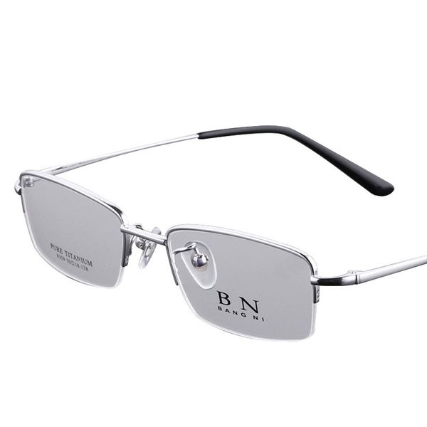 veshion titanium glasses frame men square half rim eye glasses frames for male spectacle glass man vintage ultra-light 9g myopia t200428, Silver
veshion titanium glasses frame men square half rim eye glasses frames for male spectacle glass man vintage ultra-light 9g myopia t200428, Silver