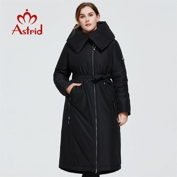 astrid new winter women's coat women warm long parka fashion thick jacket hooded large sizes lacing female clothing at-3579 201019, Black
astrid new winter women's coat women warm long parka fashion thick jacket hooded large sizes lacing female clothing at-3579 201019, Black
