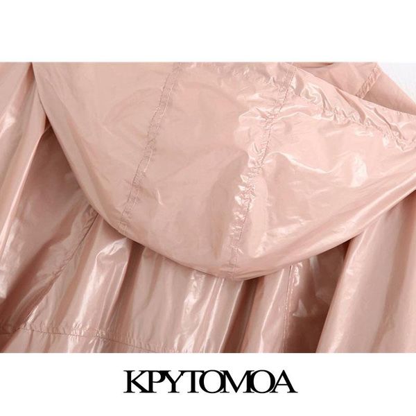kpytomoa women 2020 fashion with pockets shiny loose jackets coat vintage adjustable drawstring hood female outerwear chic bbywnb, White;black
kpytomoa women 2020 fashion with pockets shiny loose jackets coat vintage adjustable drawstring hood female outerwear chic bbywnb, White;black
