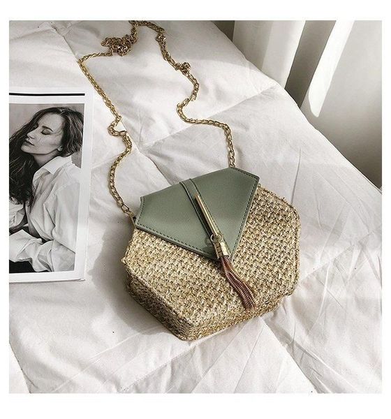 shoulder bags hexagon mulit style straw+leather handbag women summer rattan bag handmade woven beach circle bohemia fashion
shoulder bags hexagon mulit style straw+leather handbag women summer rattan bag handmade woven beach circle bohemia fashion