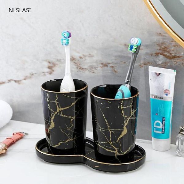 bath accessory set nordic ceramic bathroom el utensils marble home couple mouthwash cup with tray ornaments decorations
bath accessory set nordic ceramic bathroom el utensils marble home couple mouthwash cup with tray ornaments decorations
