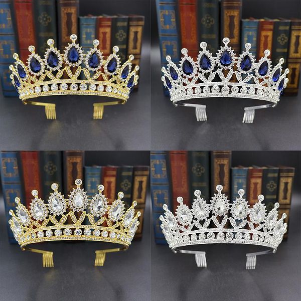crystal queen tiara crown wedding bridal diadem for women head jewelry accessories lady hair ornaments bride pageant headpiece, Golden;silver
crystal queen tiara crown wedding bridal diadem for women head jewelry accessories lady hair ornaments bride pageant headpiece, Golden;silver