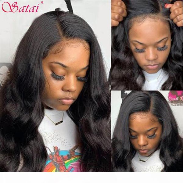 satai body wave lace front wig brazilian remy hair body wave lace closure wig pre plucked lace front human hair wigs, Black
satai body wave lace front wig brazilian remy hair body wave lace closure wig pre plucked lace front human hair wigs, Black