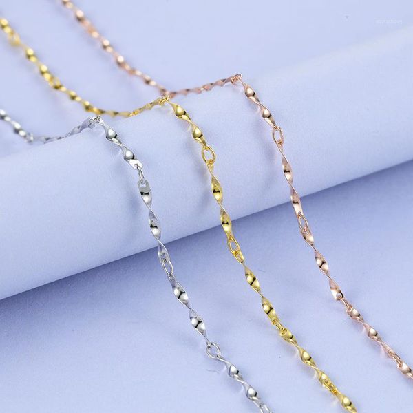 chains martick 100% 925 sterling silver statement necklace twisted chain woman jewelry 0.7mm wide 40cm/45cm long gsc111
chains martick 100% 925 sterling silver statement necklace twisted chain woman jewelry 0.7mm wide 40cm/45cm long gsc111