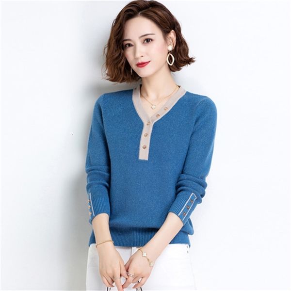 2021 new autumn and winter in coat-blocking wool knit pullover laying shirt decorate on v of women sweater h00208 xl tdfa, White;black
2021 new autumn and winter in coat-blocking wool knit pullover laying shirt decorate on v of women sweater h00208 xl tdfa, White;black