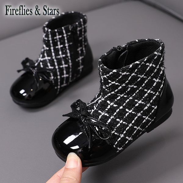 autumn winter girls kids ankle boots for children low cut shoes new fashion warm velvet grid suede bow patch 2 to 7 yrs, Black
autumn winter girls kids ankle boots for children low cut shoes new fashion warm velvet grid suede bow patch 2 to 7 yrs, Black