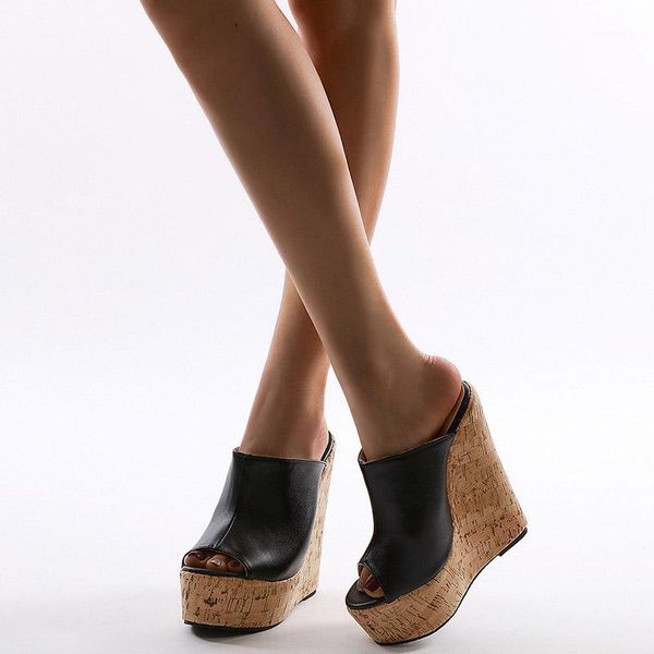 woman sandals women's wedges slides heighten shoes women high heels female summer platform pumps ladies footwear plus size 421, Black
woman sandals women's wedges slides heighten shoes women high heels female summer platform pumps ladies footwear plus size 421, Black