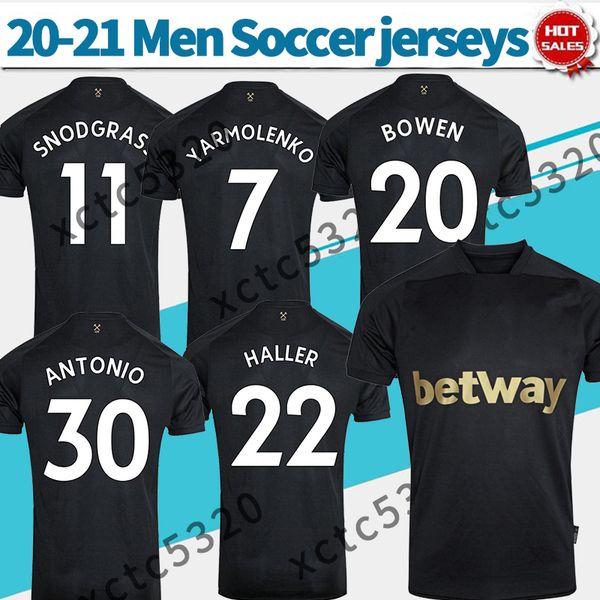 20 21 hammer soccer jerseys third black haller yarmolenko bowen 2021 west soccer shirt antonio lanzini customized men football uniforms, Black;yellow
20 21 hammer soccer jerseys third black haller yarmolenko bowen 2021 west soccer shirt antonio lanzini customized men football uniforms, Black;yellow
