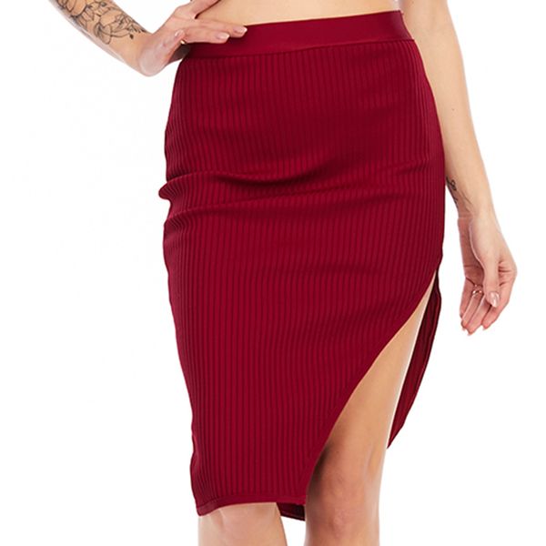 new 2021 female split tight waist waist-length bandage skirt fashion high street party c8nl, Black
new 2021 female split tight waist waist-length bandage skirt fashion high street party c8nl, Black