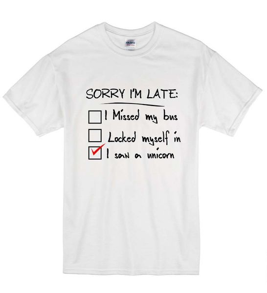 summer fashion sorry i'm late i saw a unicorn funny humour animals cute t sport hooded sweatshirt hoodie t shirt
summer fashion sorry i'm late i saw a unicorn funny humour animals cute t sport hooded sweatshirt hoodie t shirt