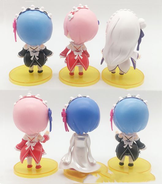 6 rem animation action figures toy different world rem model doll blind box crane machine for kid
6 rem animation action figures toy different world rem model doll blind box crane machine for kid