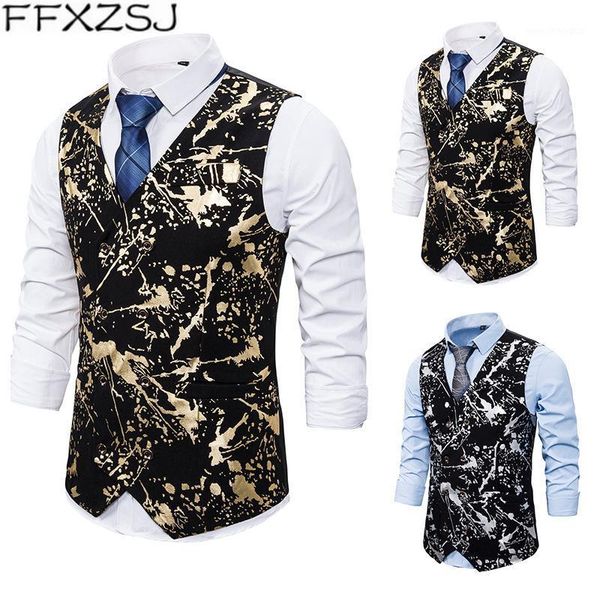 men's vests stylish personality nightclub business inkjet printing casual double breasted vest european and american sizes xxl1, Black;white
men's vests stylish personality nightclub business inkjet printing casual double breasted vest european and american sizes xxl1, Black;white