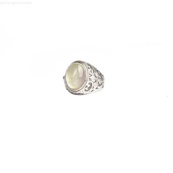 factoryg2ytjade white ice hollow ring, Silver
factoryg2ytjade white ice hollow ring, Silver