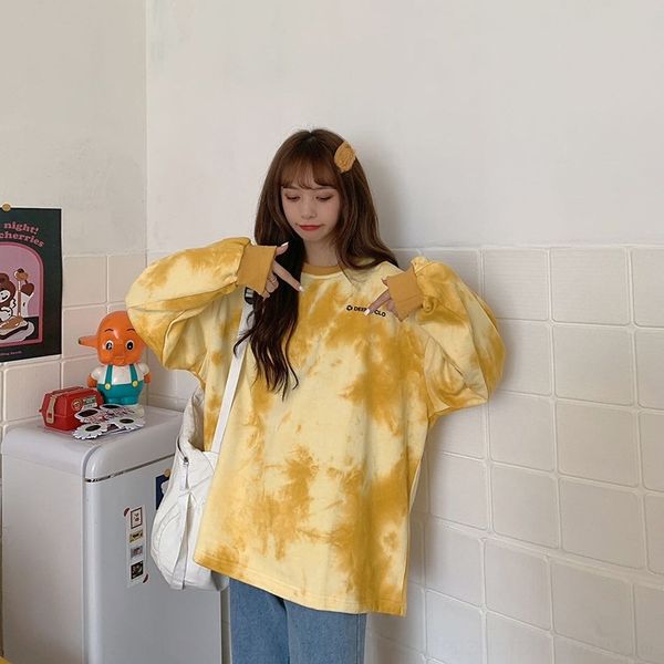 pgfqx korean 2020 new super popular autumn fashion women's letter and cec thin loose spring tie-dyed long sleeve t-shirt sw sweaterswea, Black
pgfqx korean 2020 new super popular autumn fashion women's letter and cec thin loose spring tie-dyed long sleeve t-shirt sw sweaterswea, Black
