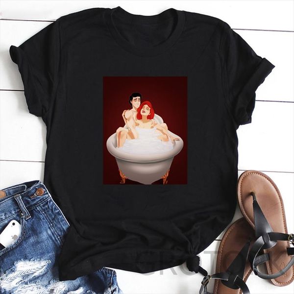 vintage t shirt women belle and beast funny vogue tshirts girl o neck cartoon print casual short sleeve harajuku ladies t shirt, White
vintage t shirt women belle and beast funny vogue tshirts girl o neck cartoon print casual short sleeve harajuku ladies t shirt, White