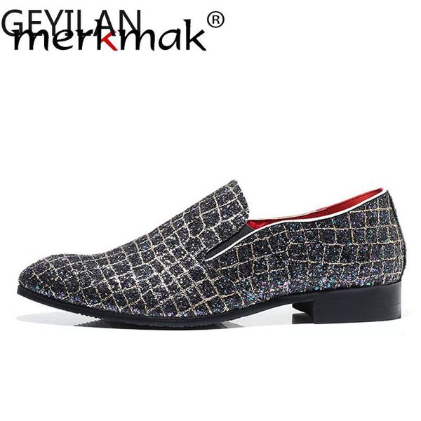 bling shining sequins man loafers charming men paillette slip on mens dress shoes non-slip male soft big size 37-48 flat, Black
bling shining sequins man loafers charming men paillette slip on mens dress shoes non-slip male soft big size 37-48 flat, Black