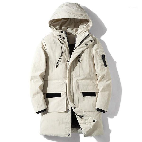 mens thicken warm -30 degree winter down jacket men white duck down parkas coat male mid-length hooded big pockets snow overcoat1, Black
mens thicken warm -30 degree winter down jacket men white duck down parkas coat male mid-length hooded big pockets snow overcoat1, Black