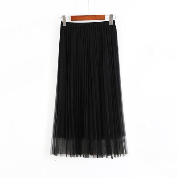 2020 summer women tulle skirt pleated skirt black high waist midi skirts thin chiffon mesh yarn loose long skirts women
2020 summer women tulle skirt pleated skirt black high waist midi skirts thin chiffon mesh yarn loose long skirts women