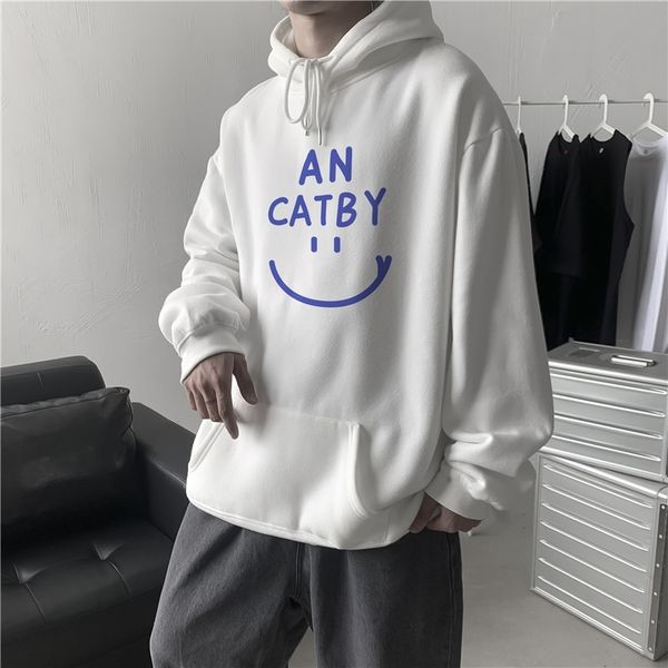 autumn and winter ins plush printed hoodie men's loose fitting pullover trend versatile round neck bf t-shirt, Black
autumn and winter ins plush printed hoodie men's loose fitting pullover trend versatile round neck bf t-shirt, Black