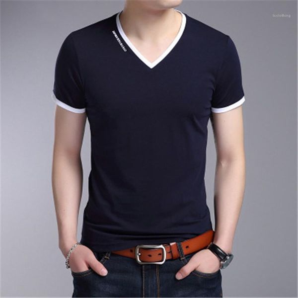 casual tees designer summer teenager solid color short sleeve t-shirt clothes man korean casual t-shirt fashion trend v neck loose, White;black
casual tees designer summer teenager solid color short sleeve t-shirt clothes man korean casual t-shirt fashion trend v neck loose, White;black