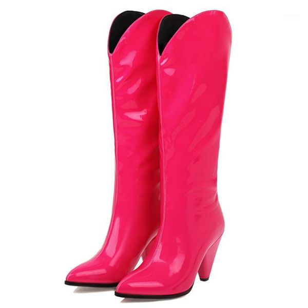 boots fashion women's high winter 2021 western cowboy knee boot candy patent leather long fetish shoe lady large size1, Black
boots fashion women's high winter 2021 western cowboy knee boot candy patent leather long fetish shoe lady large size1, Black