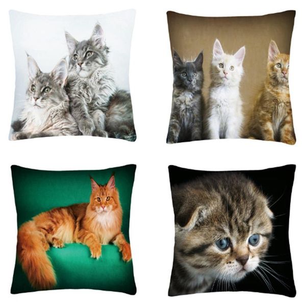 pillow case animal cushion cover cat print throw decoration for home office bedroom
pillow case animal cushion cover cat print throw decoration for home office bedroom