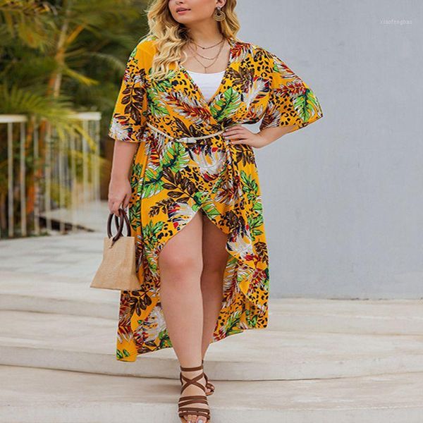 summer new large size coat 5xl 6xl 7xl 8xl 9xl bust 140cm fashion women's v-neck belt short-sleeved printed trench coat1, Tan;black
summer new large size coat 5xl 6xl 7xl 8xl 9xl bust 140cm fashion women's v-neck belt short-sleeved printed trench coat1, Tan;black