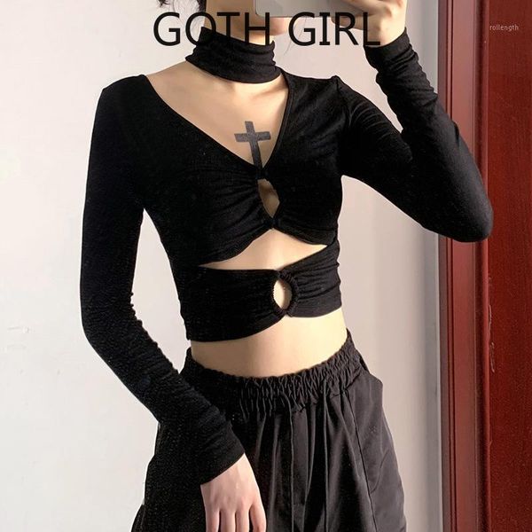 goth girl 2020 ins the same european and american style autumn winter new women's wear solid color fashion splicing hollowed-out1, White
goth girl 2020 ins the same european and american style autumn winter new women's wear solid color fashion splicing hollowed-out1, White