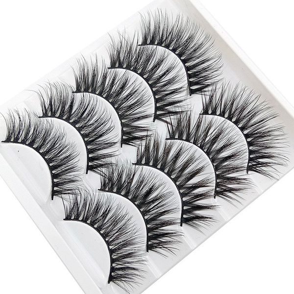 false eyelashes 2021 5pairs 3d mink natural long thick soft fidelity three-dimensional fake fashion makeup lashes
false eyelashes 2021 5pairs 3d mink natural long thick soft fidelity three-dimensional fake fashion makeup lashes