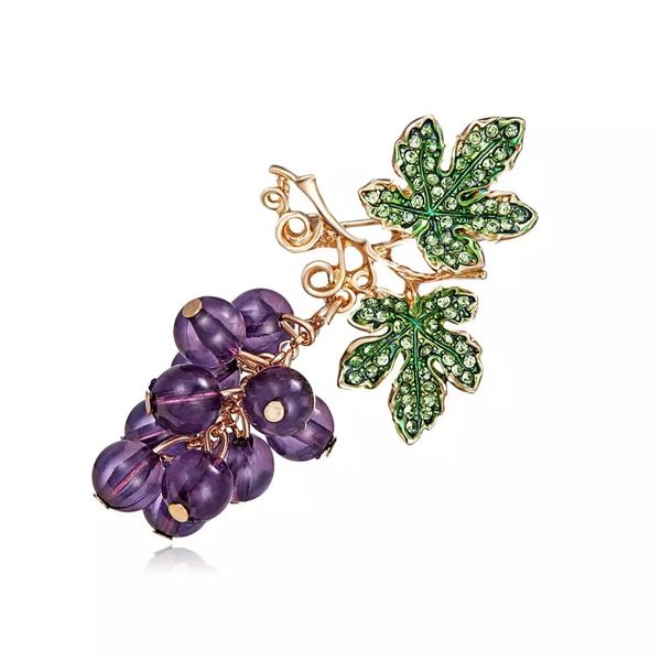 luxury crystal grape brooches for women elegant pearls fruit plant brooch wedding corsage jewelry dress coat accessories, Gray
luxury crystal grape brooches for women elegant pearls fruit plant brooch wedding corsage jewelry dress coat accessories, Gray