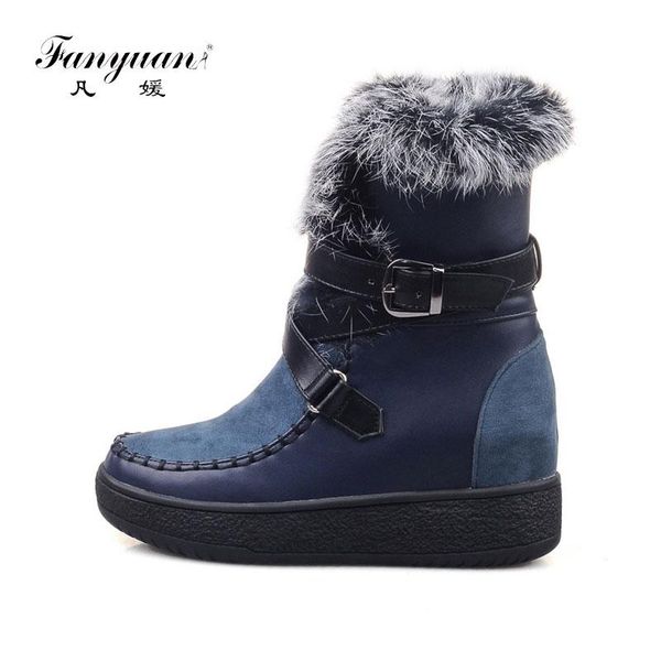 fanyuan fashion winter warm plush snow boots women shoes solid buckle strap boots cross-tied flat platform ankle, Black
fanyuan fashion winter warm plush snow boots women shoes solid buckle strap boots cross-tied flat platform ankle, Black