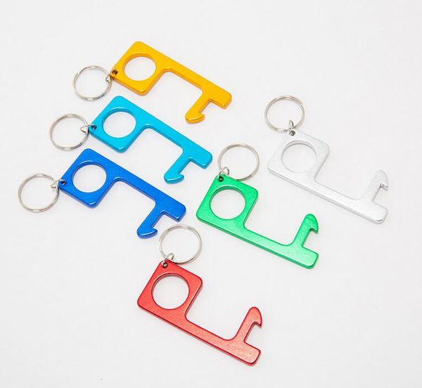 contactless key chain opener door opener metal pendant opener press non-touch press elevator tool 5 color dhl free
contactless key chain opener door opener metal pendant opener press non-touch press elevator tool 5 color dhl free