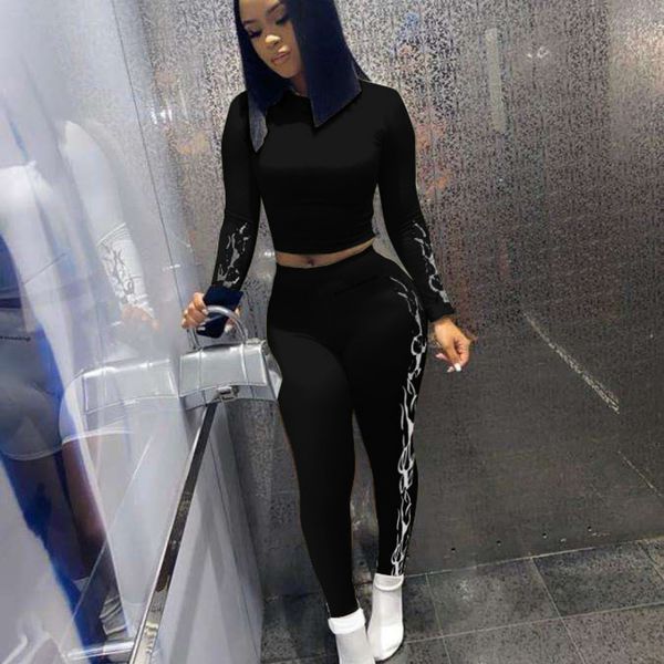 adogirl 2020 autumn new women two piece set fashion print long sleeve crop shirts leggings pants suit female tracksuit c0122, Gray
adogirl 2020 autumn new women two piece set fashion print long sleeve crop shirts leggings pants suit female tracksuit c0122, Gray