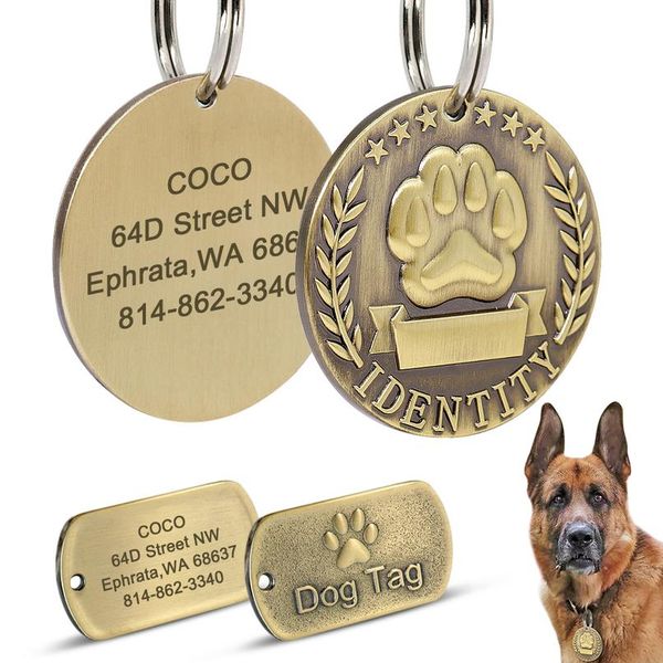 customized pet dog id tag engraving dogs cats nameplate pet dog collar accessories stainless steel pet name bbybmg
customized pet dog id tag engraving dogs cats nameplate pet dog collar accessories stainless steel pet name bbybmg